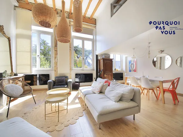 Beau duplex T4 vue végétation
