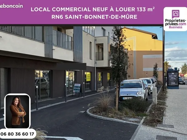 Local commercial 133 m²