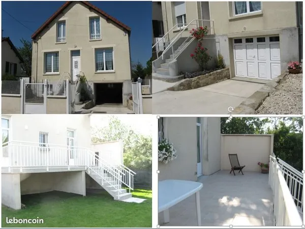 Maison lumineuse et rénovée à Sens - 105 m² habitables + sous-sol 62 m² - Suite parentale, garage, t