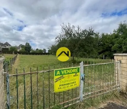 Terrain 1 298 m² Pierrefort