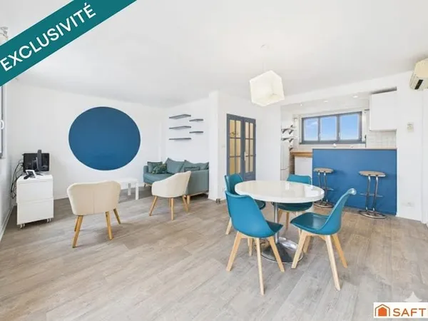 Appartement 3 pièces 64 m²