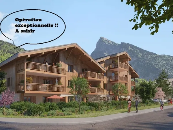 Haute Savoie (74), à vendre SAMOENS - Domaine skiable Grand Massif - Appartement neuf T4 duplex
