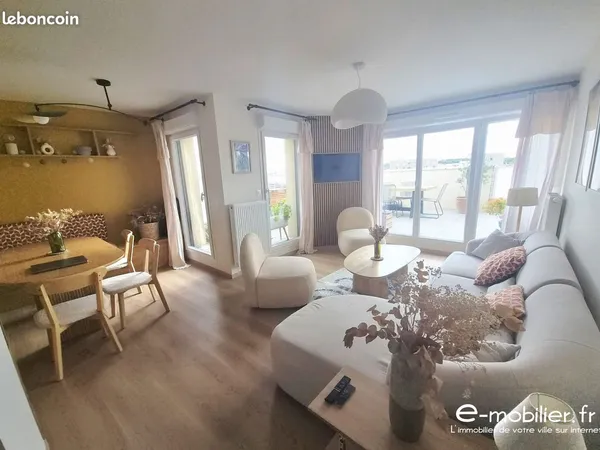Penthouse 4 pièces 82 m²