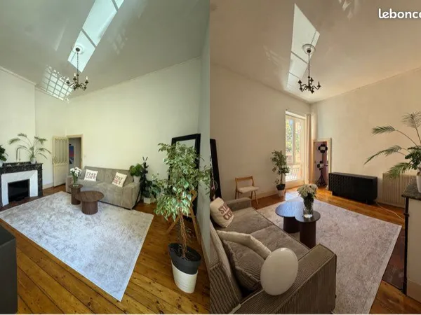 T2 meublé 55 m² à louer pour 3 mois