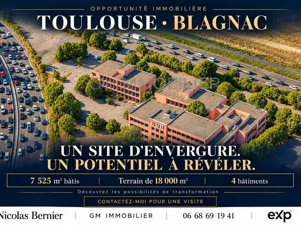 Terrain de 18 000 m² - Emplacement stratégique à Toulouse-B
