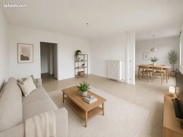Appartement F5 de 96 m2 avec balcon et parking