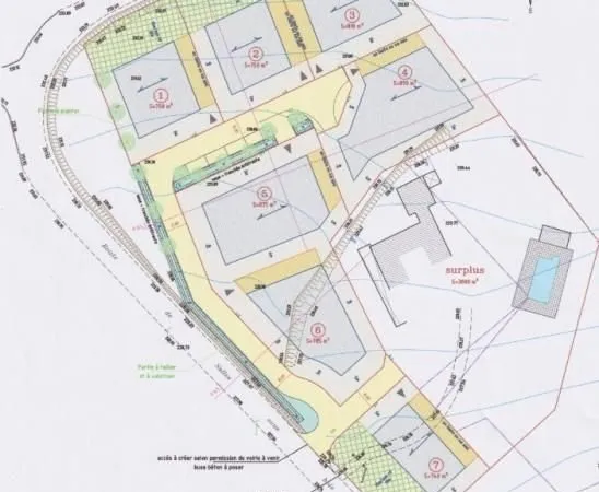 Terrain 890 m² Grignan