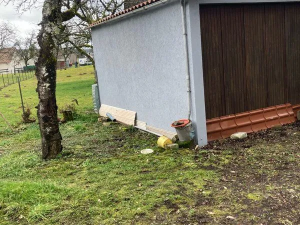 Garage avec terrain