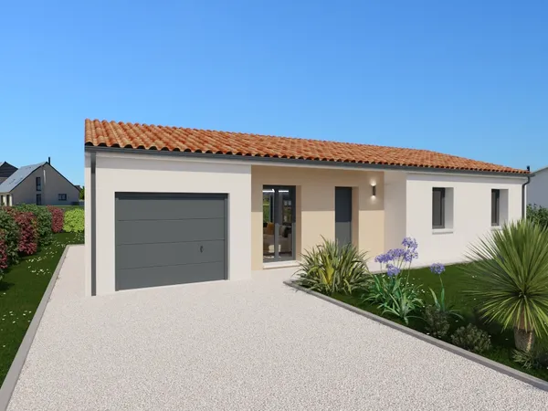 Terrain + maison 89 m²