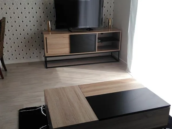 A louer t2 meuble tregueux 680.00 cc