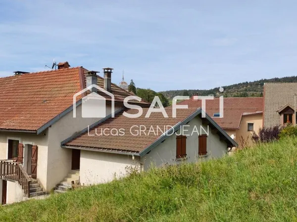 Maison de village avec terrain et potentiel