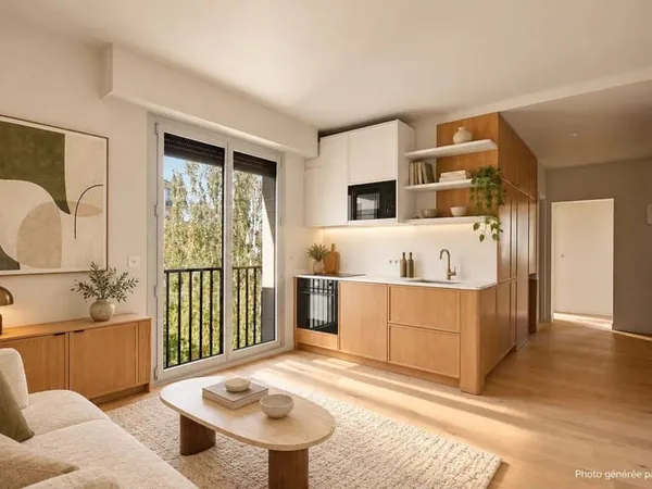 Appartement 3 pièces 56 m²