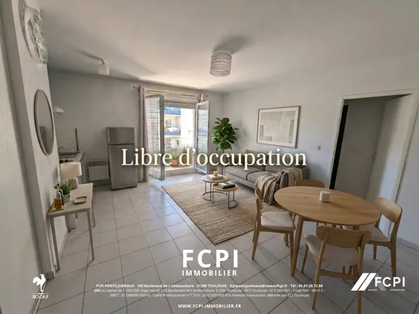 Appartement deux pièces - 41m2 - Toulouse