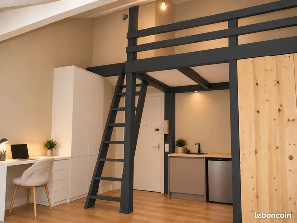 Location studio centre ville