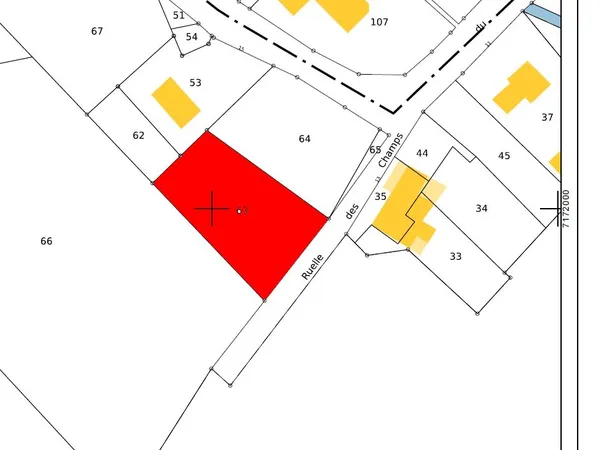 Terrain à bâtir non viabilisé libre à la vente à 15 minutes de VESOUL à VELLEFRIE