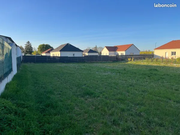 Terrain à bâtir à st benoit sur seine