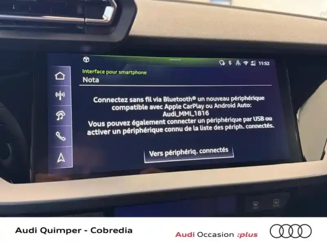 Audi A3 sportback 40 tfsi e 204ch phev s tronic 6 — photo 12