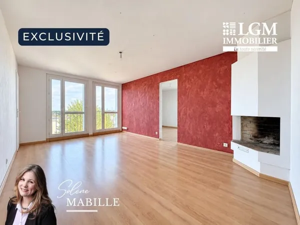 T4 LUMINEUX AVEC VUE DÉGAGÉE, LOGGIA ET CAVE