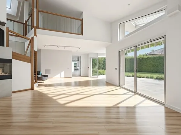 villa individuelle avec sous sol complet