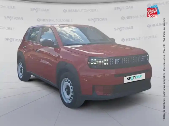 Fiat Panda grande  electrique 113ch red — photo 3