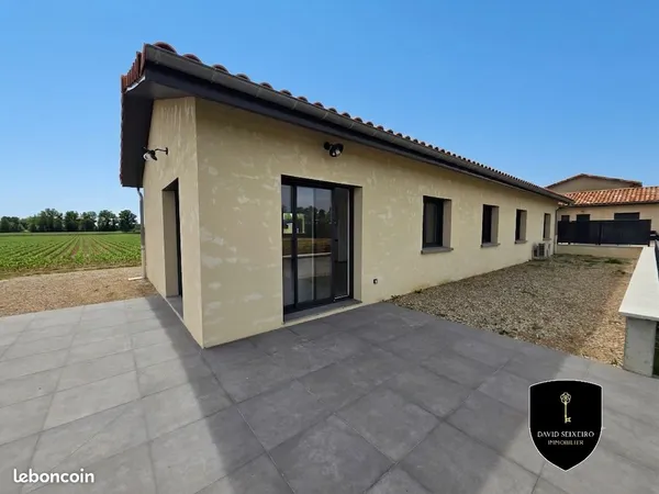 Maison de plain-pied 107 m2
