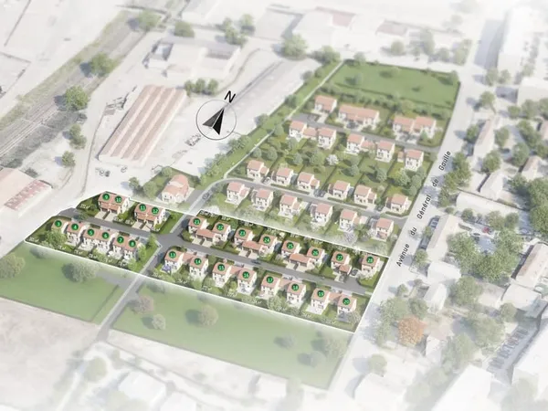 Bourg St Andéol : Nouveau lotissement : parcelles constructibles et viabilisées à partir de 49 900 €