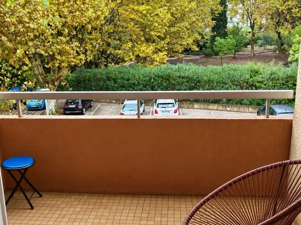 Ravissant T1 37 m² avec Balcon et parking privé - Proximité centre ville