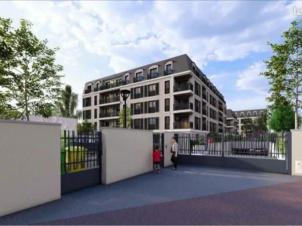 Ensemble de 3 appartements neufs - 172,4 m² - Balcons et 4 parkings - Soisy
