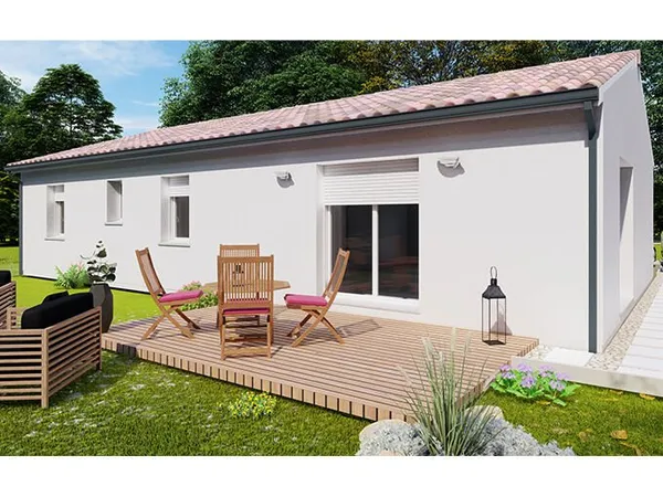 Projet de construction - Maison 99 m² sur terrain de 1 400 m² à Fraisse