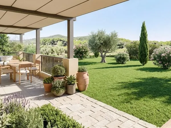T3 avec jardin privé plein sud sans vis-à-vis