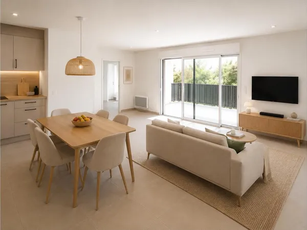 Appartement T4 avec terrasse à Castelginest