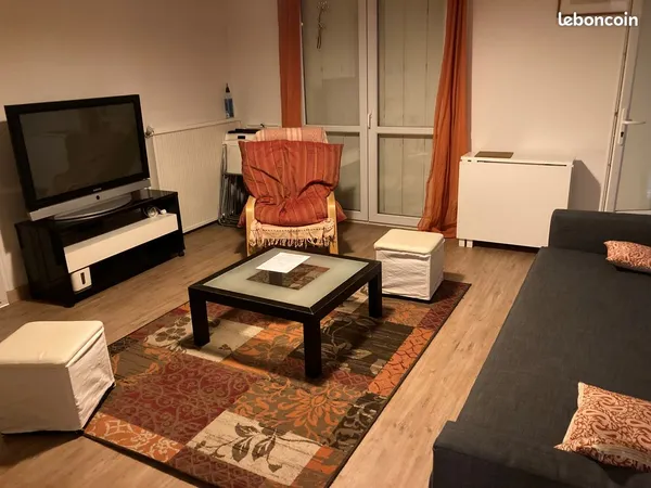 T2 meublé 56 m² - Bourrassol / Saint-Cyprien - Balcon & Parking