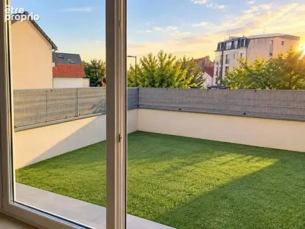 Massy : 2 pièces lumineux, terrasse et parking XL