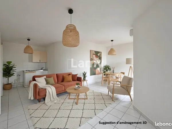 Appartement 2 pièces 39 m²