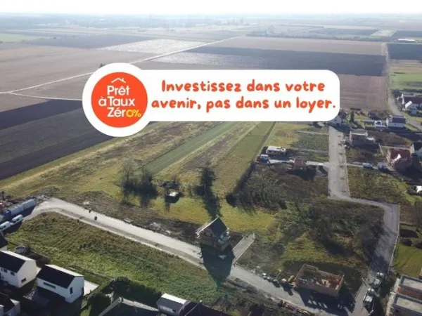 Terrain 455 m²