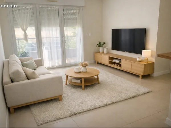 T2 45m2 Bassens + balcon + parking