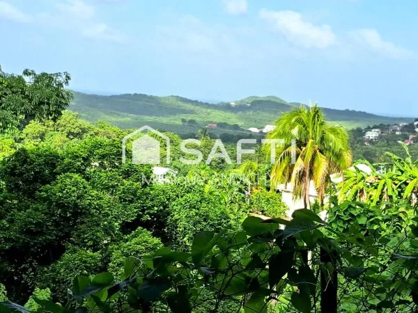 Terrain viabilisé 669 m² - Vue campagne - Lotissement calme de 5 parcelles.