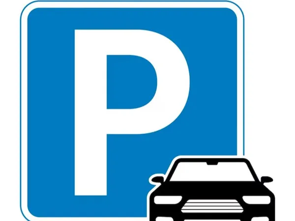 Place de parking bien placée