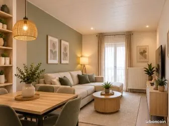 Appartement meublé de 45 m² - Corps de ferme rénové - Parking - Mantes-la-Ville