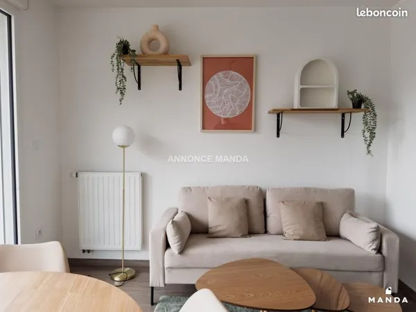 Appartement 2 pièces 44 m²