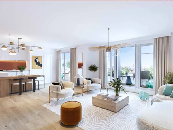 Studio 1 pièce 26 m²