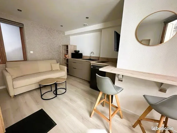 T1 18m² meublé lumineux & calme - Issy-les-Moulineaux