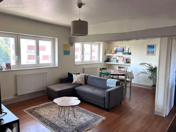 T3 bis 65,5 m² - Quartier Saint-Gervais, Rouen