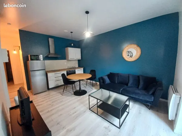T2 meublé avec jardin - 35 m² - Quartier Gare