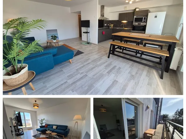 Colocation T4 duplex dernier étage avenue Patton