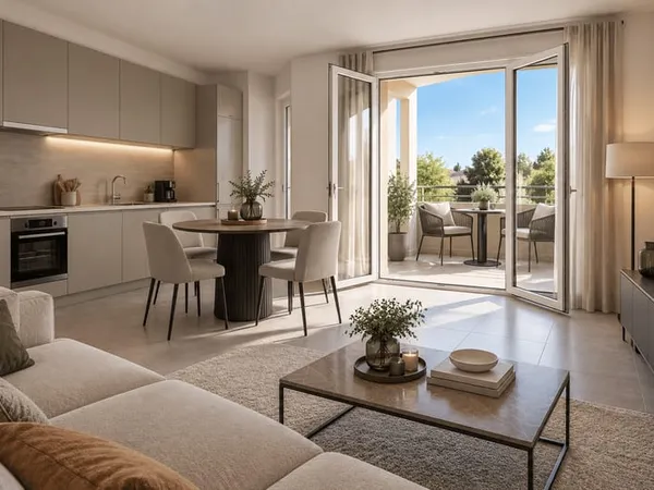 Appartement 2 pièces 38 m²