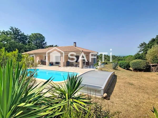 Villa de plain-pied 154 m² avec piscine sur plus de 5 000 m²  Montesquieu-des-Albères
