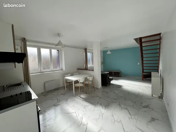 Vierzon superbe petite maison 2 pièces meublée en Ikea 60 m2