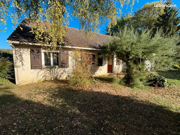 Gratepanche pavillon de plain pied avec garage