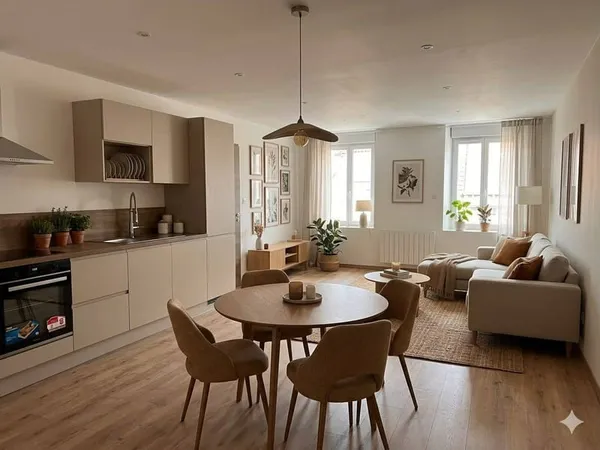 Appartement 2 pièces 41 m²